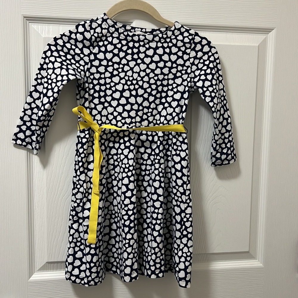 New Crew Cuts J Crew Heart Dress Size 5